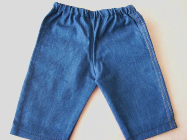 Puppenhose Gr 35-40 cm jeans